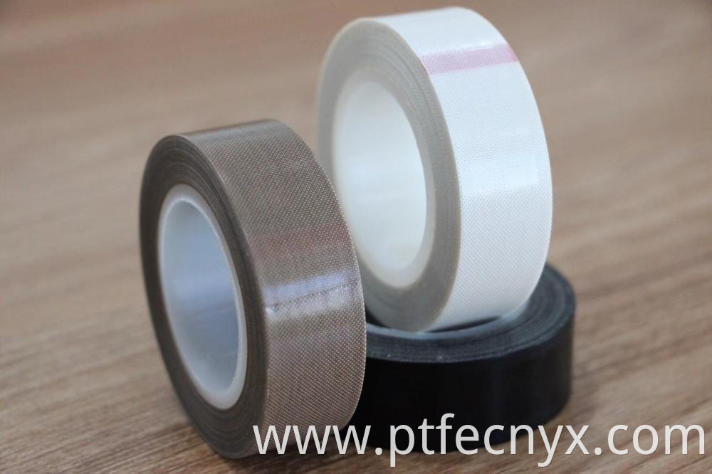 PTFE fabric with adhesive